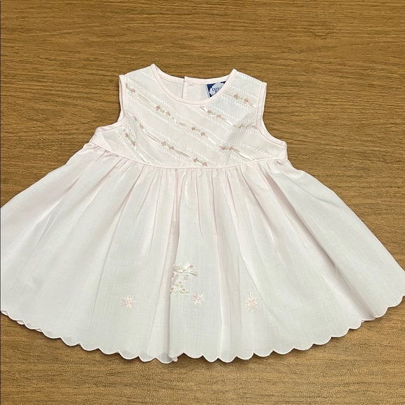 Carriage Boutique Other - Carriage Boutique pink embroidered dress size 3M